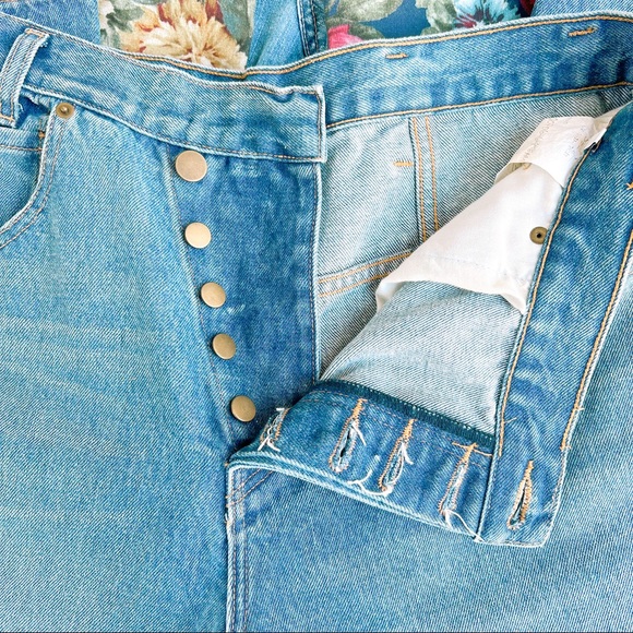 MONSE/NWOT Women’s Denim Button Up Denim Sz 28 - Picture 11 of 13